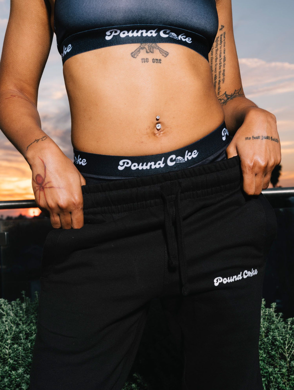 PoundCake Luxe Sporty Set (Black)