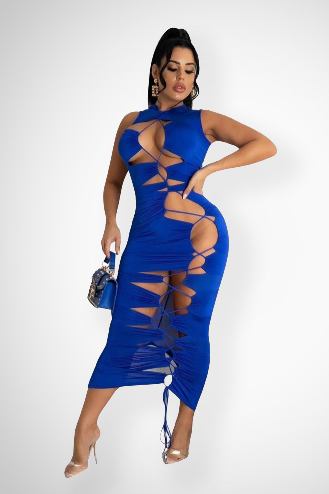 PoundCake Royal Strap Dress