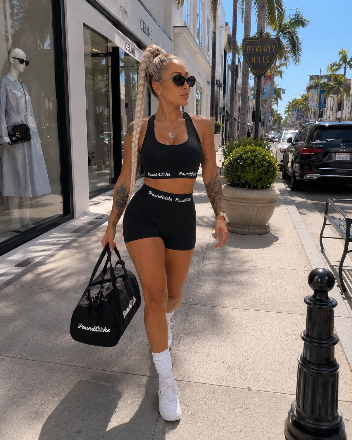 PoundCake Luxe Sporty Set (Black)